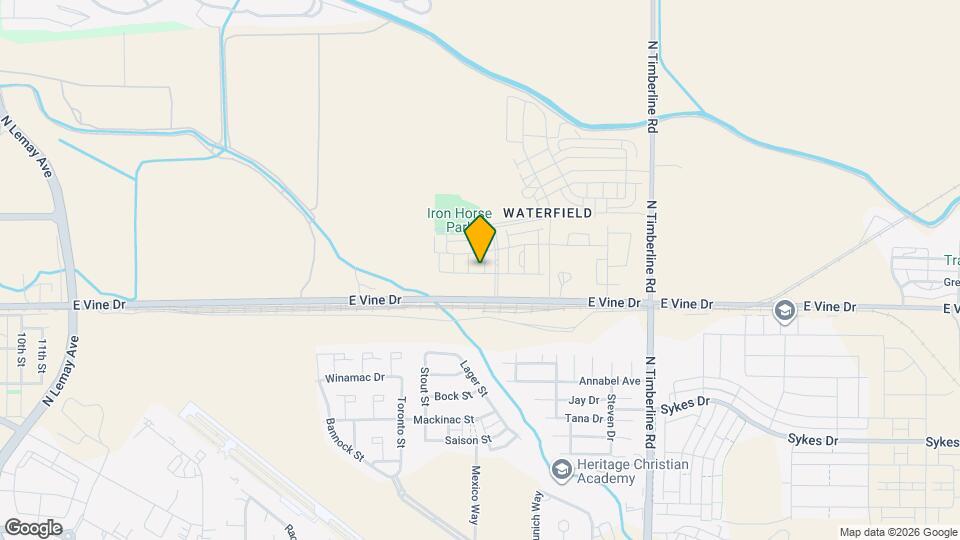 743 Pokeweed Ln Mapa y Detalles de la Ubicación