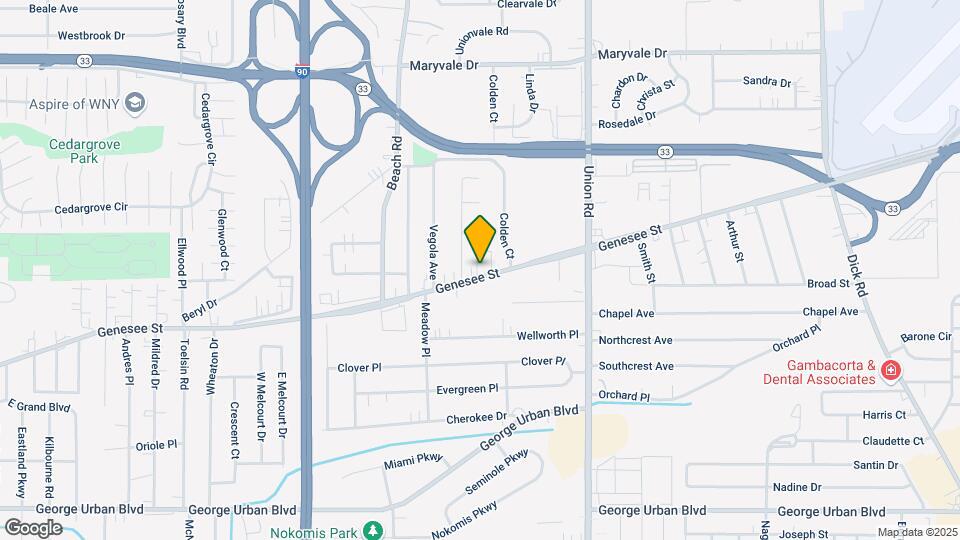Genesee Square Apartments Map and Location Details