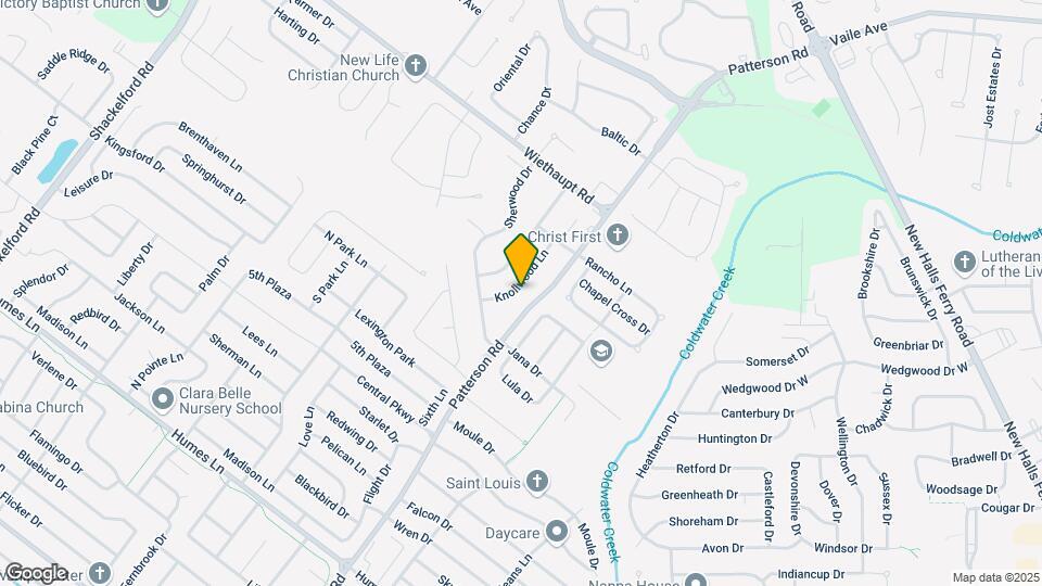 2680 Knollwood Ln Map and Location Details