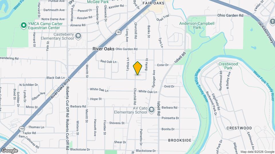 902 Churchill Rd Map and Location Details