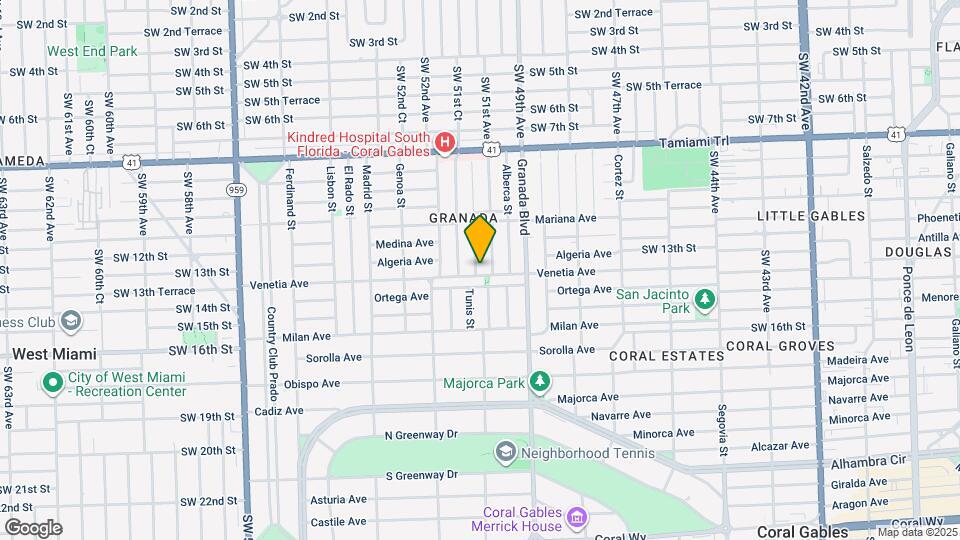 1225 Wallace St Map and Location Details