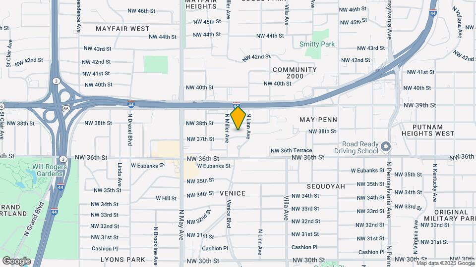 2617 NW 37th St Map and Location Details