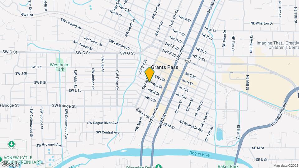 229 SW J St Map and Location Details