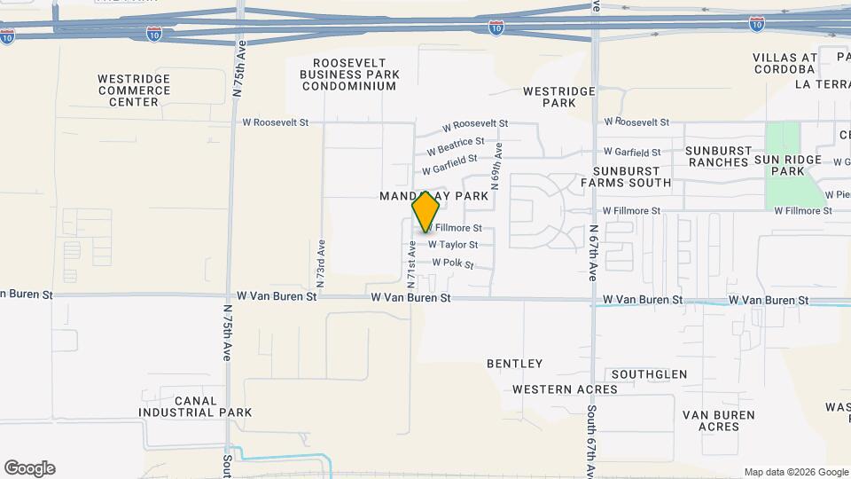 7044 W Taylor St Mapa y Detalles de la Ubicación