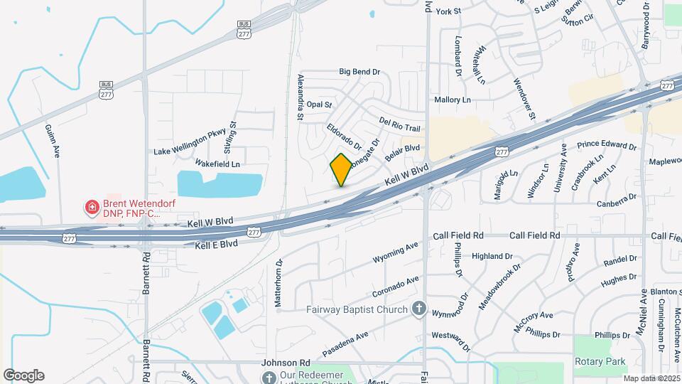 4901 Belair Blvd Map and Location Details