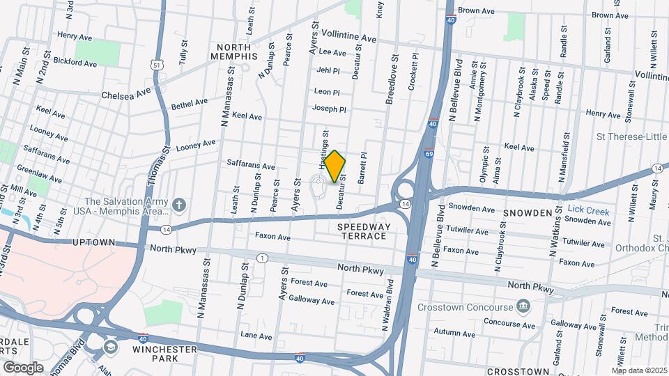 983 Lagrange Ave Map and Location Details