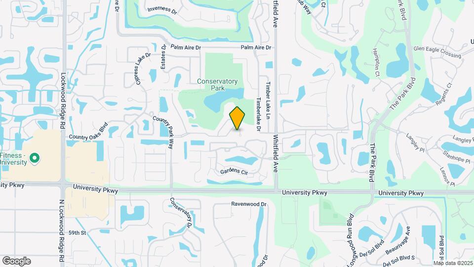 8119 Villa Grande Ct Map and Location Details