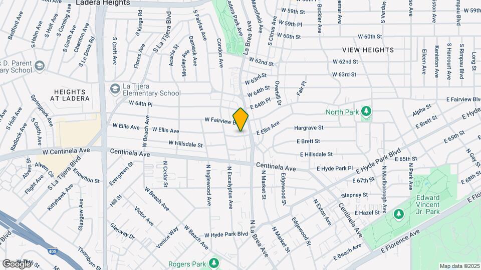 117 W Ellis Ave Mapa y Detalles de la Ubicación