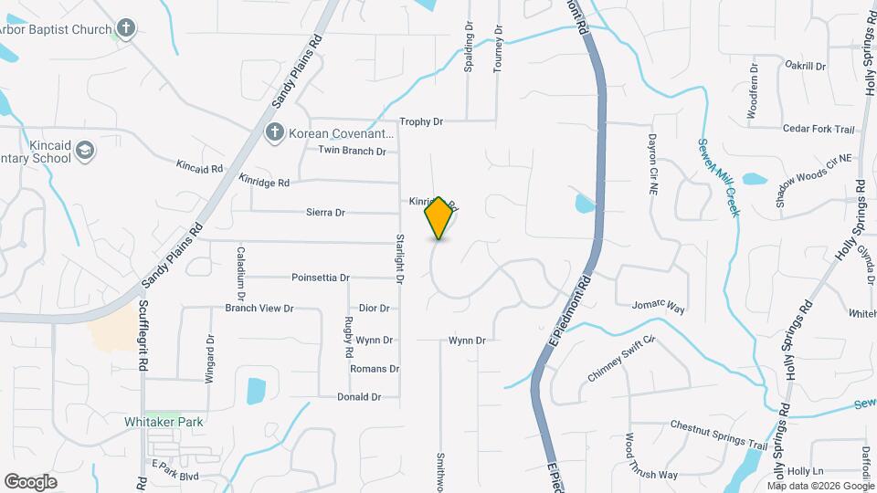 2023 Kinridge Rd Mapa y Detalles de la Ubicación