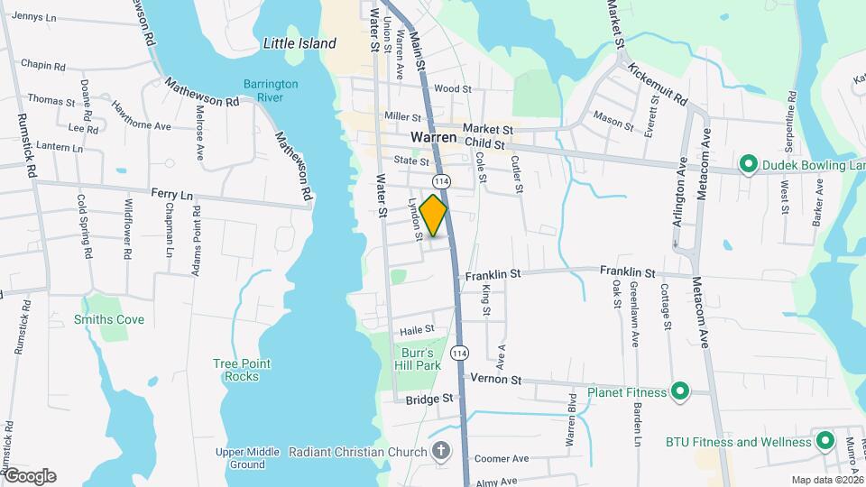 52 Manning St Map and Location Details