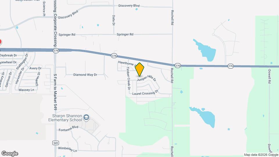 3686 Juniper Hills Dr Map and Location Details