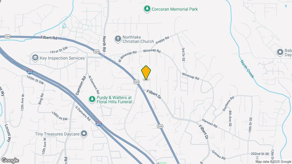 19415 Meridian Ave S Map and Location Details