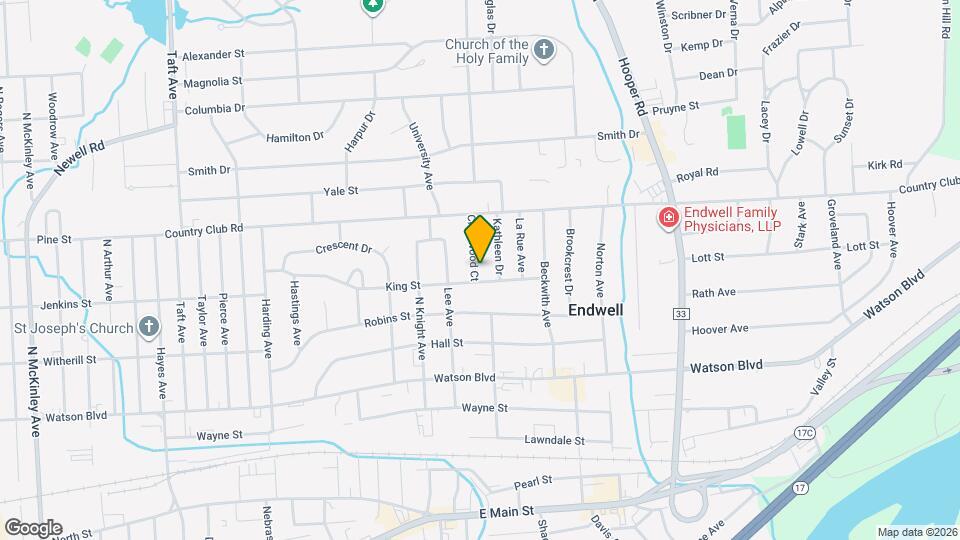 404 Crestwood Ct Map and Location Details