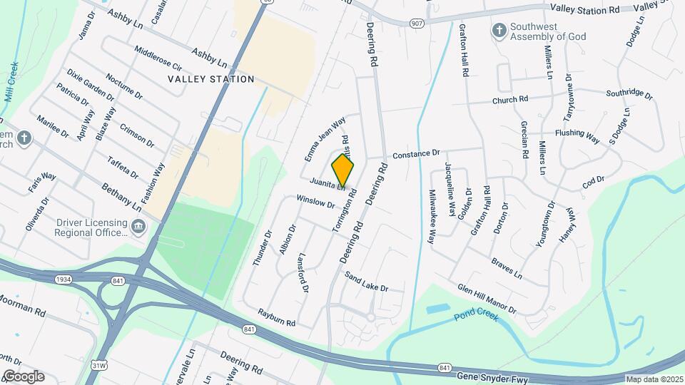 5302 Juanita Ln Map and Location Details