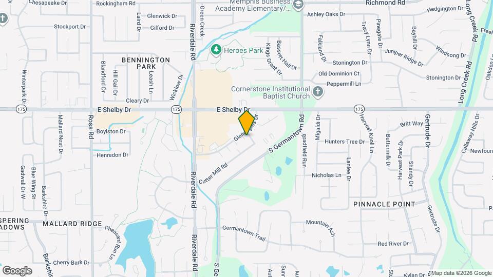 7083 Gleneagles Dr Map and Location Details