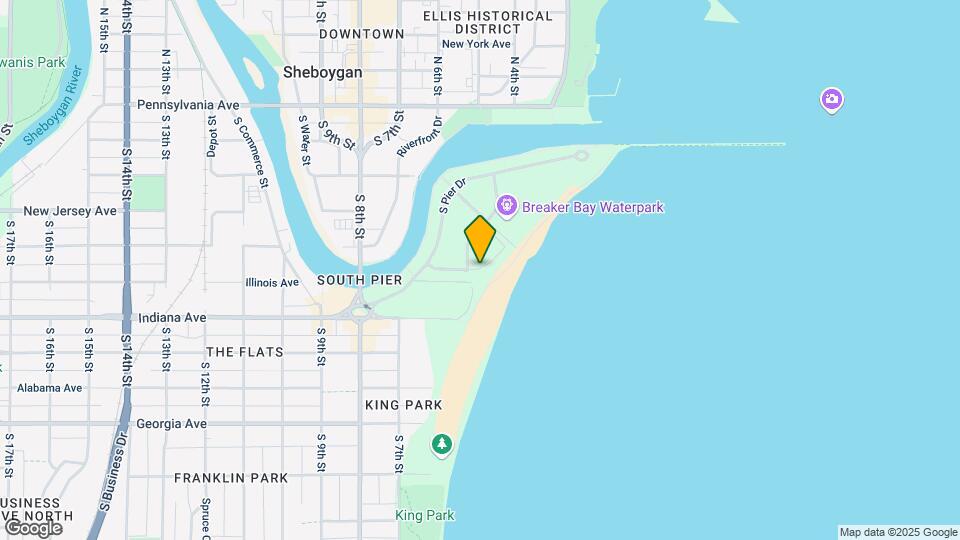 753 Beachfront Dr Mapa y Detalles de la Ubicación
