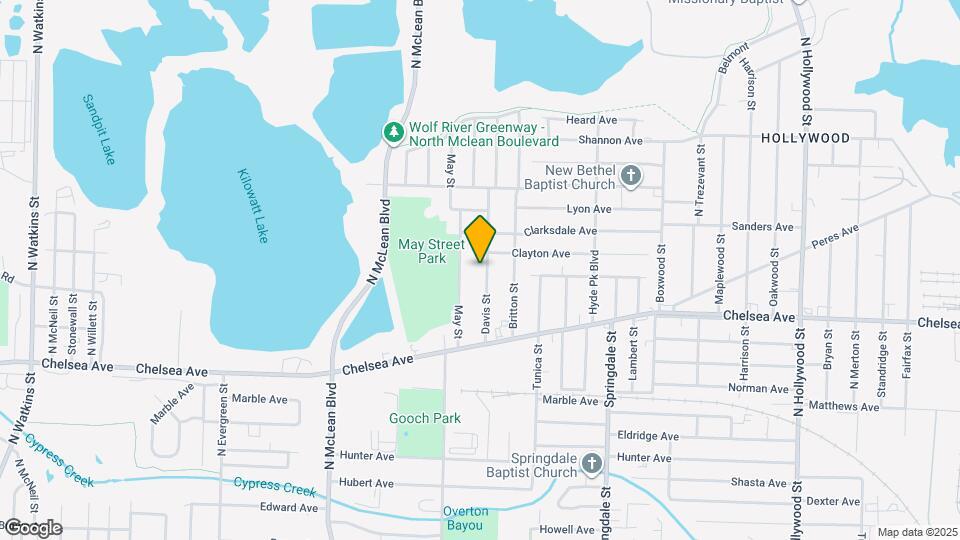 1453 Davis St Map and Location Details