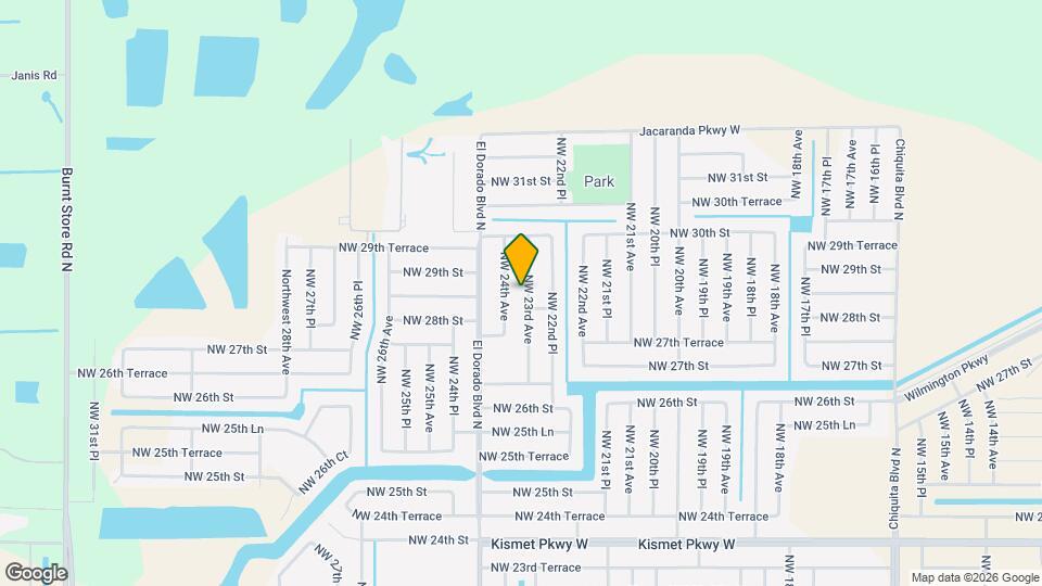 2824 NW 23rd Ave Mapa y Detalles de la Ubicación