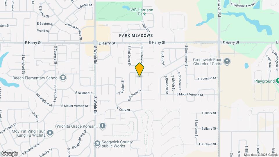 1819 S Cranbrook Ave Map and Location Details