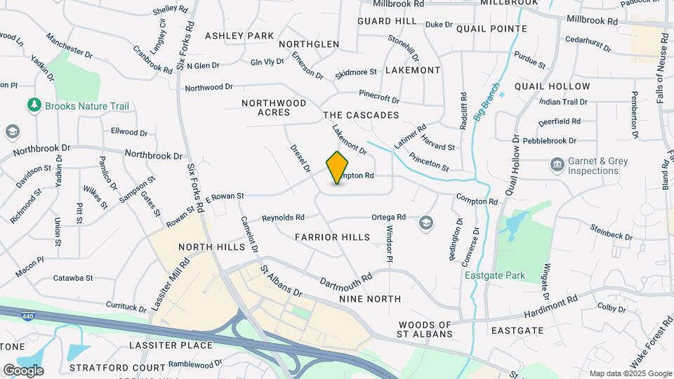 309 Latimer Rd Map and Location Details