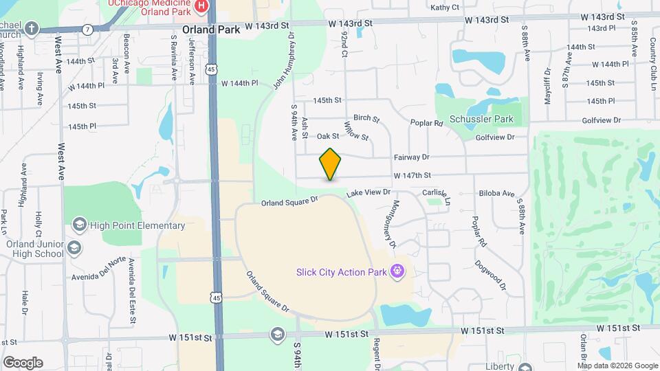 9313 W 147th St Map and Location Details