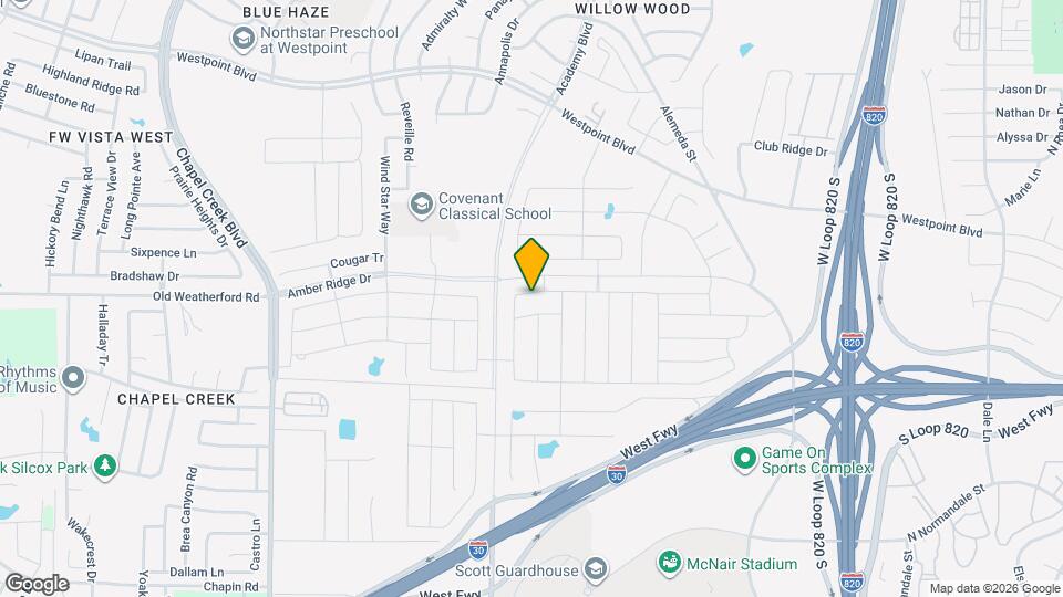 9765 Walnut Cove Dr Map and Location Details