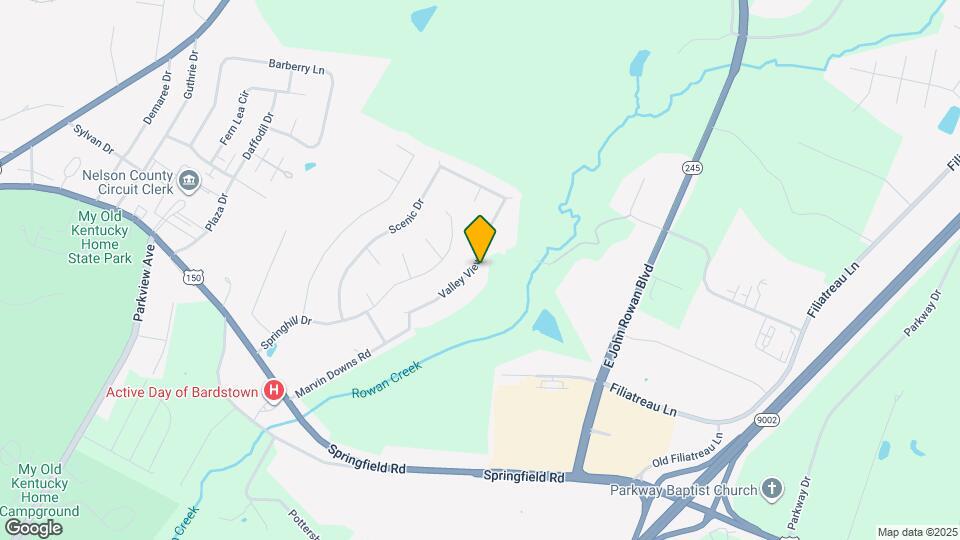 133 Valley View Dr Map and Location Details