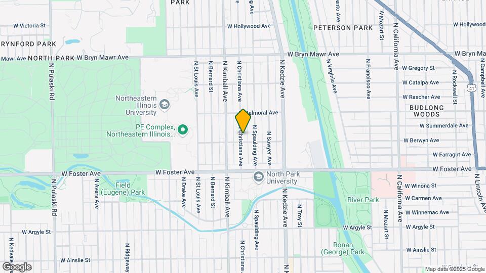5311 N Christiana Ave Map and Location Details