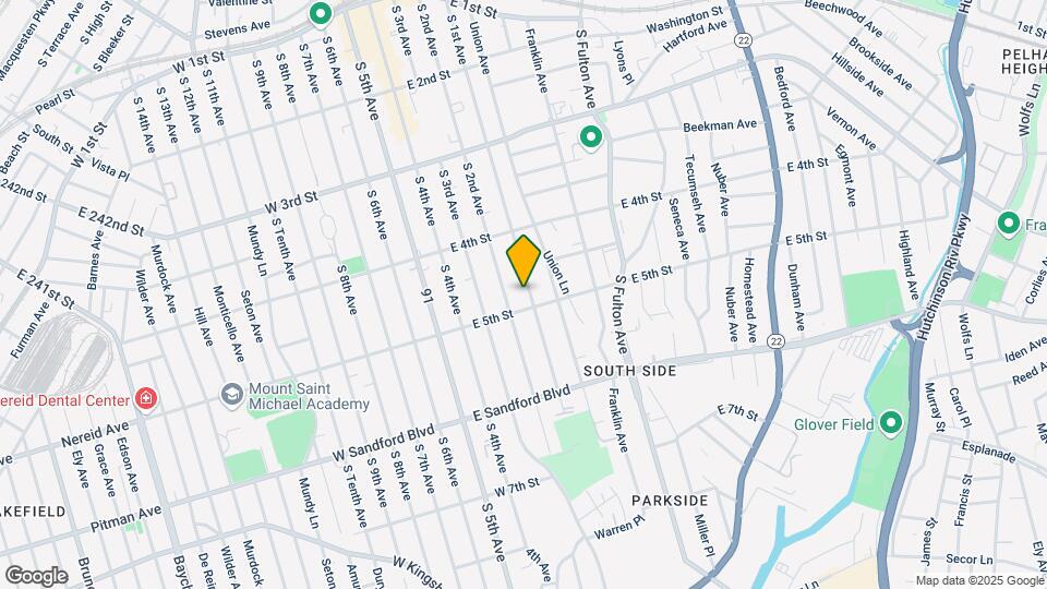 352 S 1st Ave-Unit -2 Map and Location Details