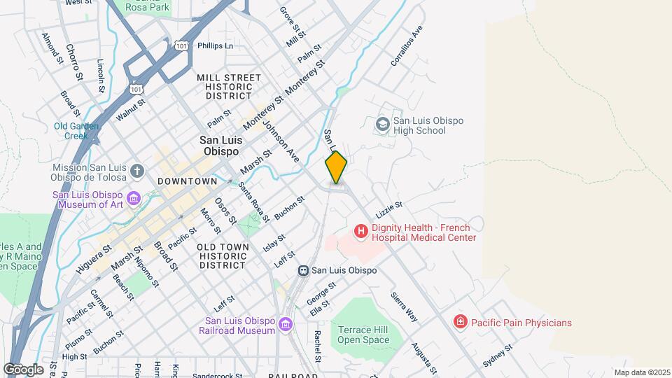 1416 San Luis Dr, Unit A Mapa y Detalles de la Ubicación