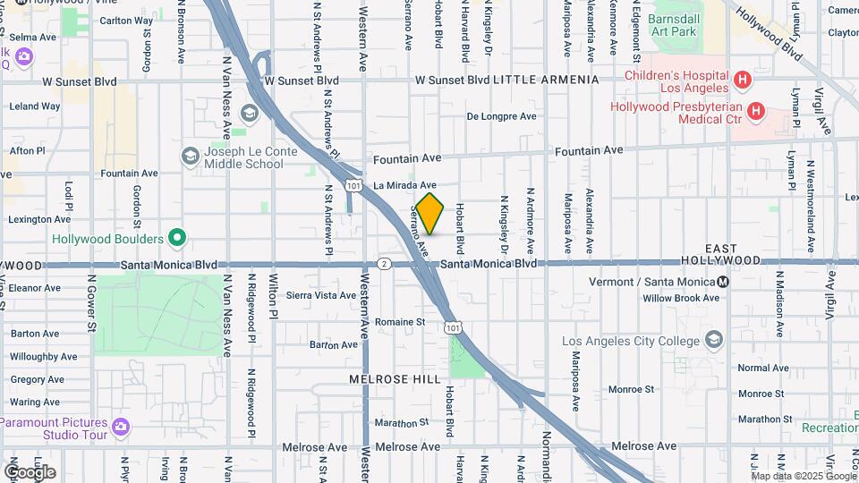 5340 Virginia Ave Map and Location Details