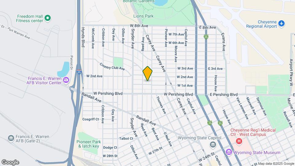 710 W 1st Ave, Unit # 1 Map and Location Details