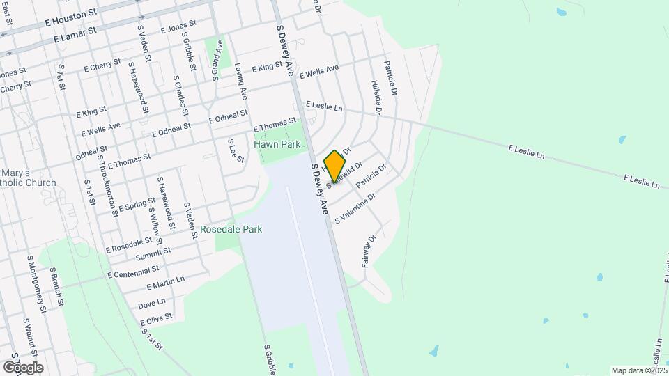 1113 S Idlewild Dr Map and Location Details