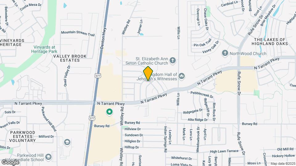 2072 Bronco Ln Map and Location Details