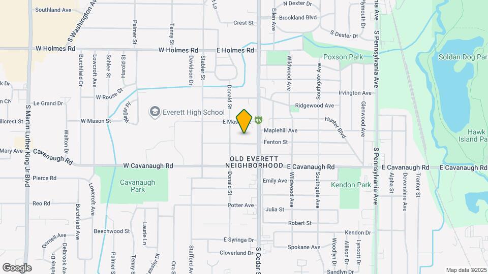 329 Fenton St Mapa y Detalles de la Ubicación