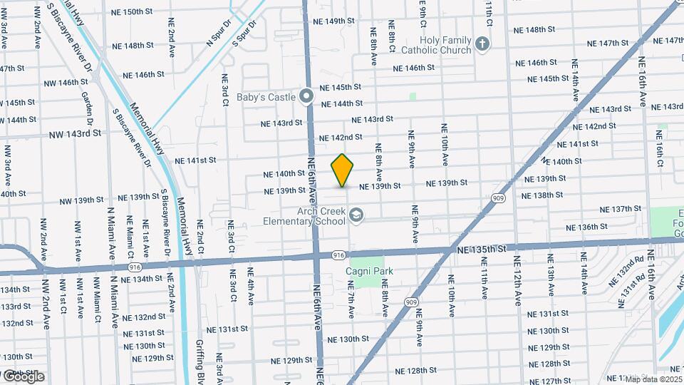 660 NE 139th St Map and Location Details