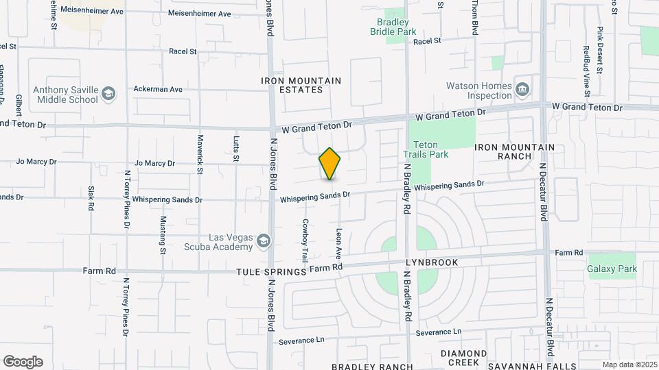 5873 Wildhorse Ledge Ave Mapa y Detalles de la Ubicación