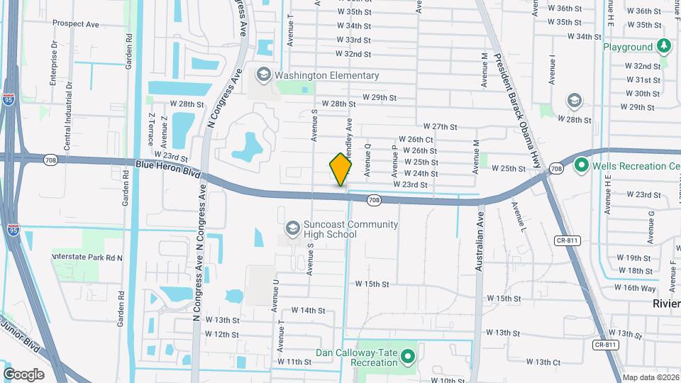 1500 Blue Heron Blvd Map and Location Details