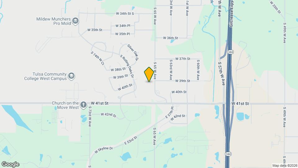 3920 S 65th W Ave Map and Location Details