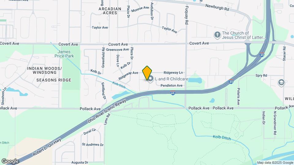 1831 Chickasaw Dr Map and Location Details