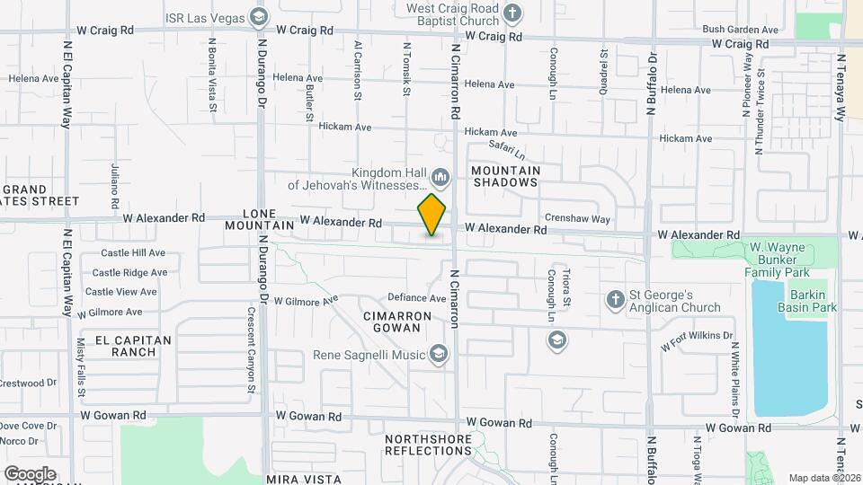 3954 Vista Gold Ct Map and Location Details