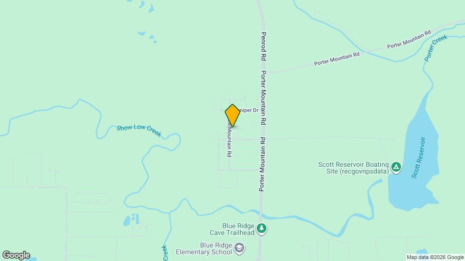 4027 White Mountain Rd Map and Location Details