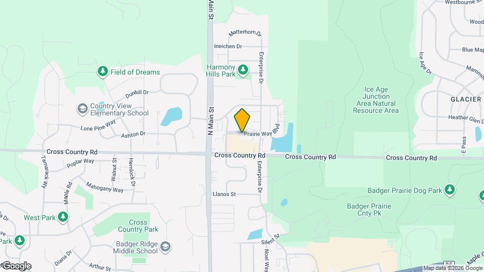 Prairie Oaks I & II Senior Apt Map and Location Details