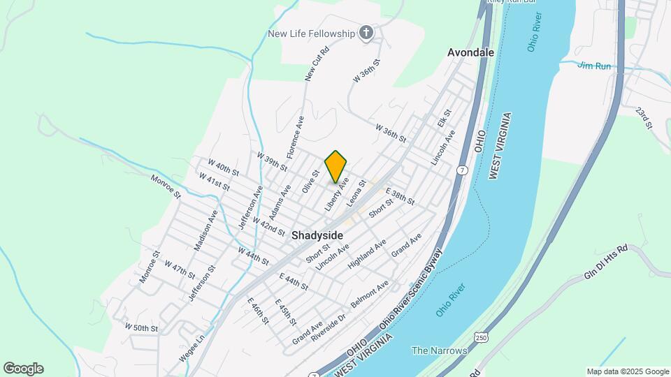 101 W 39th St Map and Location Details