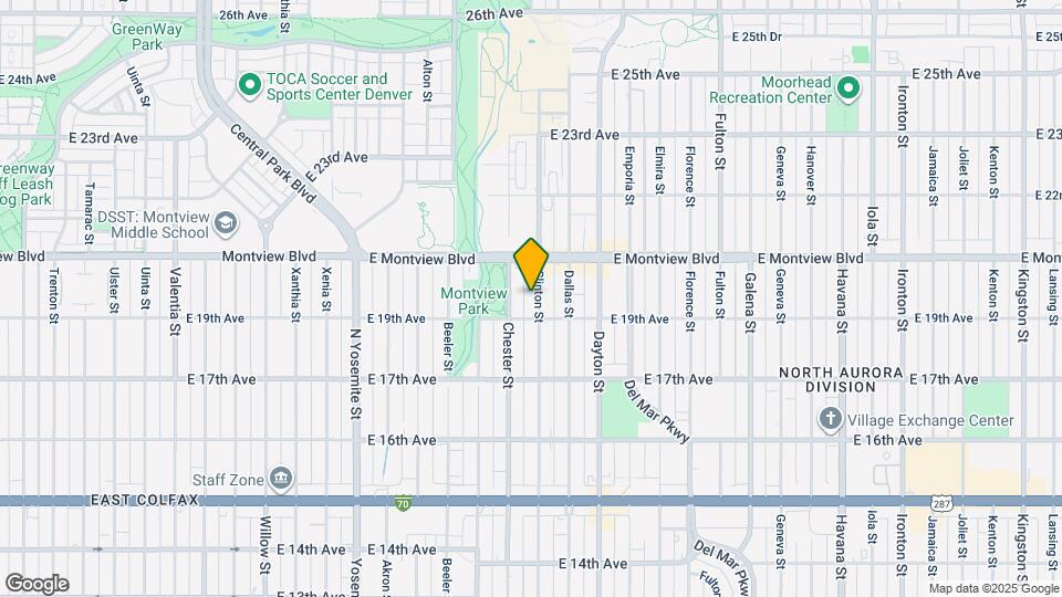 1931 Clinton St Map and Location Details