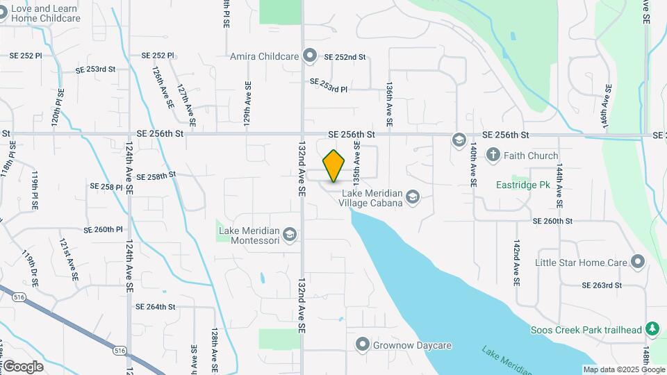 Lake Meridian Estates Mobile Home Park Mapa y Detalles de la Ubicación
