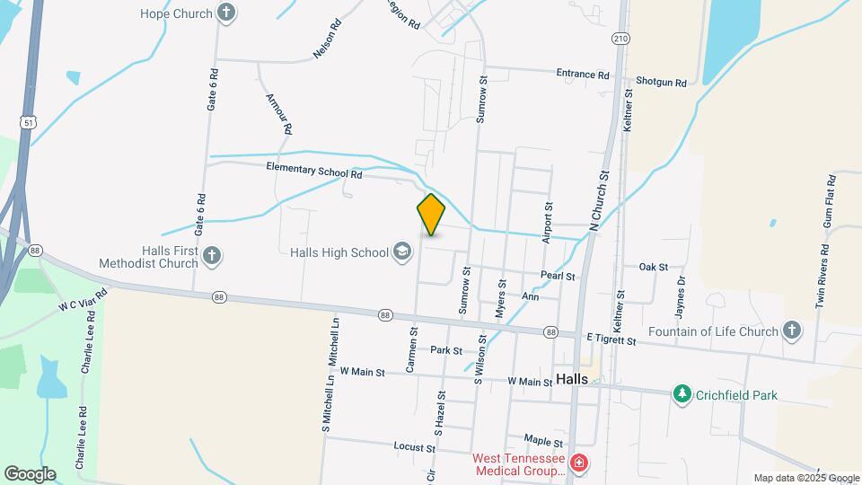 578 Circle Dr Map and Location Details