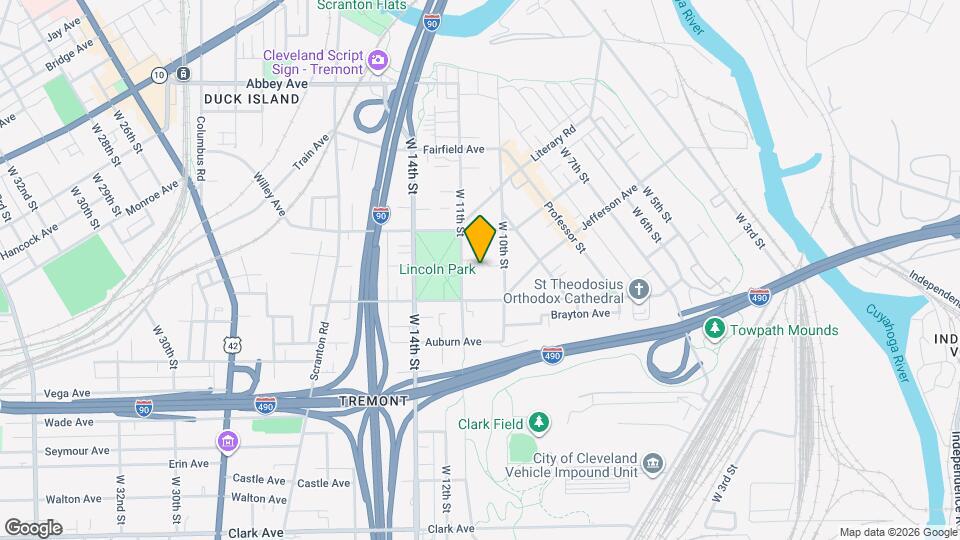 2473 W 11th St, Unit 2 Map and Location Details