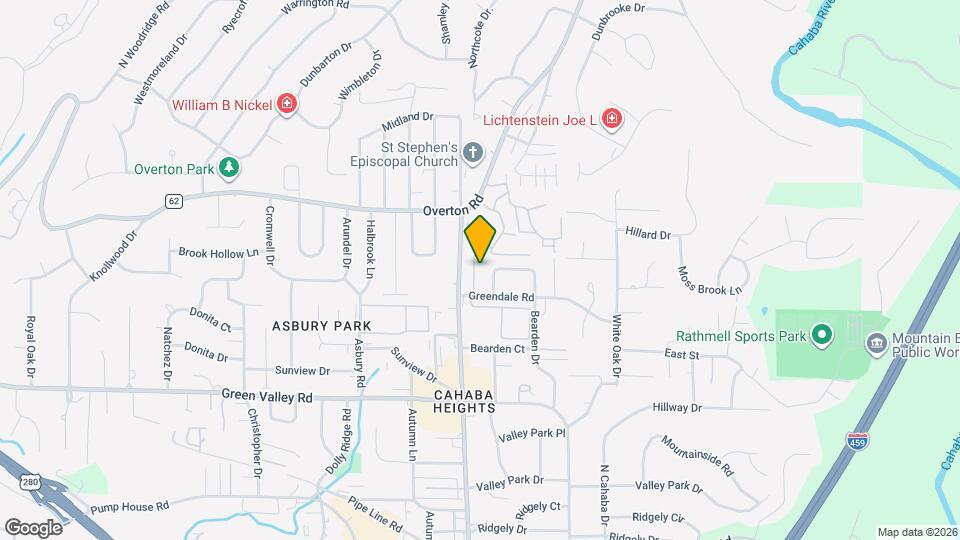 3861 Overton Manor Ln Map and Location Details