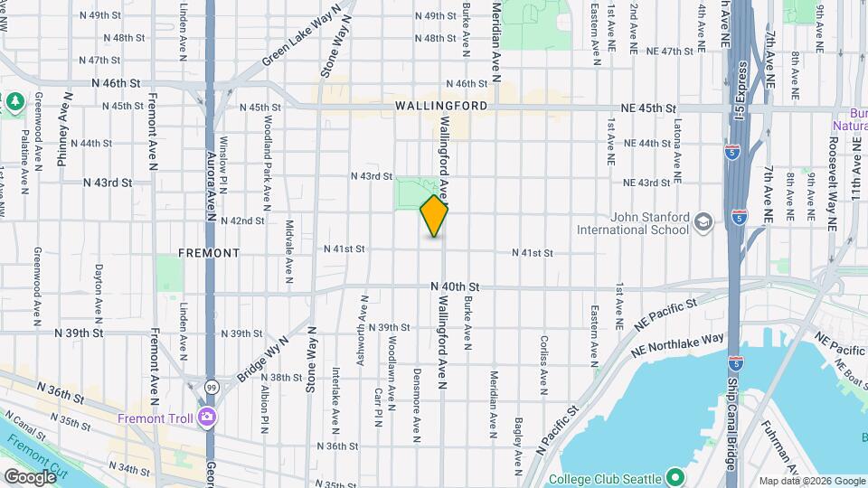 1732 N 41st St Map and Location Details